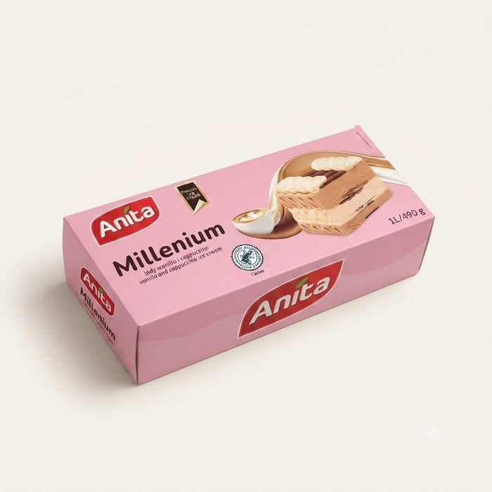 Capucino sluoksniuoti ledai 1000ml/490g