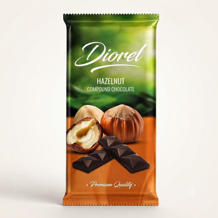 Šokoladas Hazelnut Compound 80g