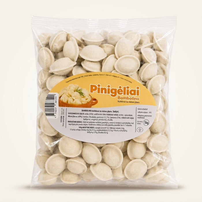 Koldūnai bambolino pinigėliai 1kg