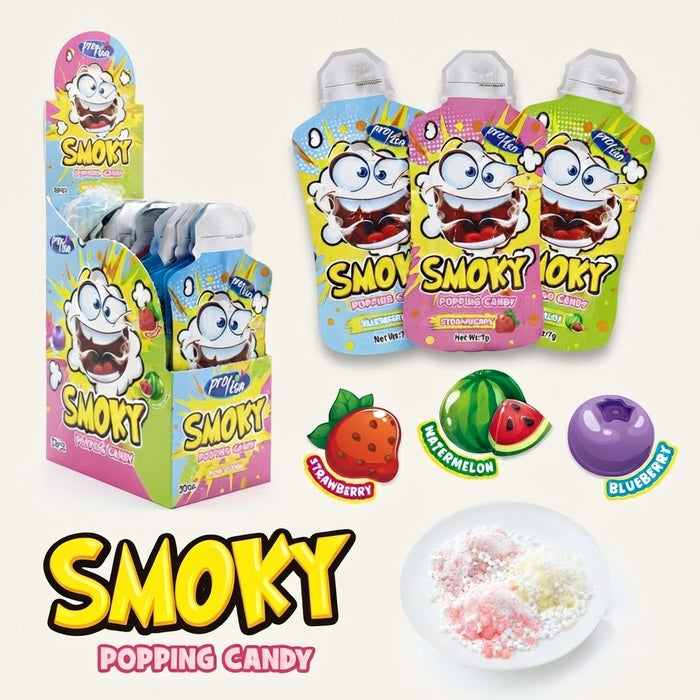 Saldainiai Smoky popping 30x7g