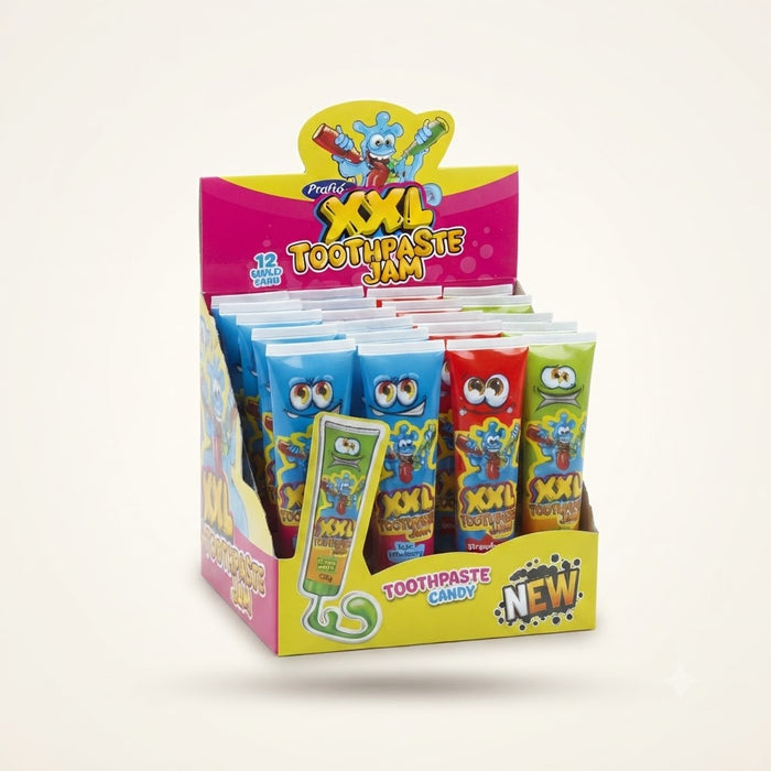 Saldainiai Toothpaste Jam 12 vnt x 120g