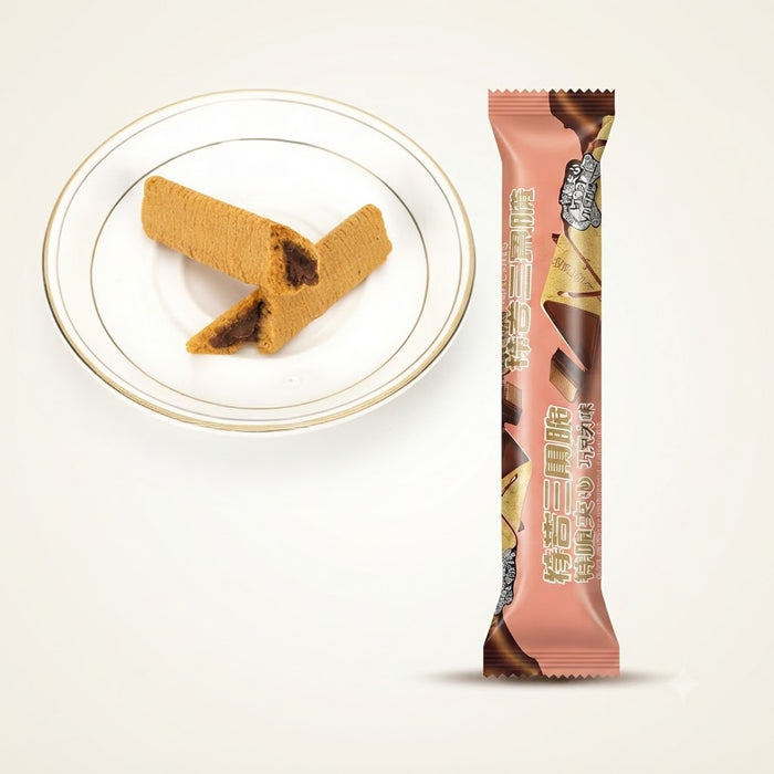 Saus Triangular stick biscuit with choco 30vntx12g