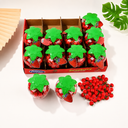 Želė saldainiai Tray Strawberry Jar 12vnt