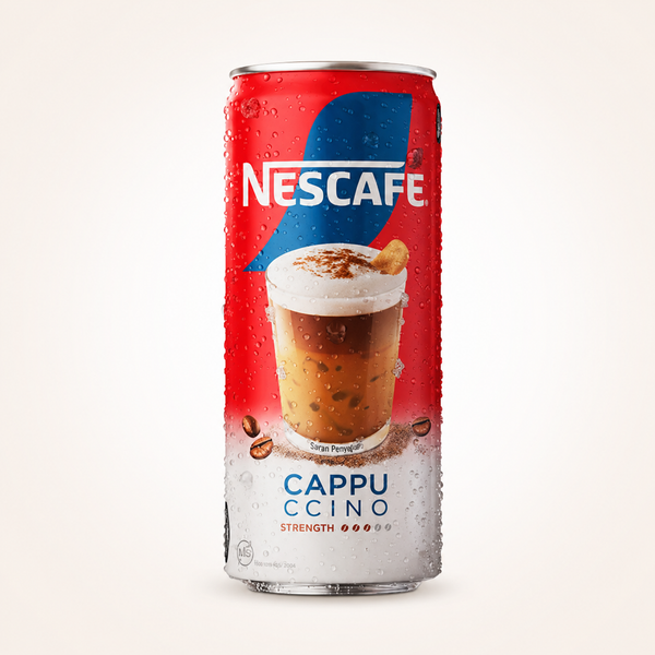 Nescafe Coffee Cappuccino 220mlx24, Iced