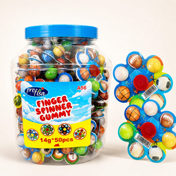 Saldainiai Finger Spinner 50vnt x 14g
