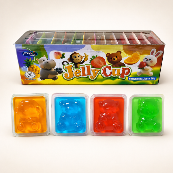 Želė sald. Animal Jelly 13vnt x 40g