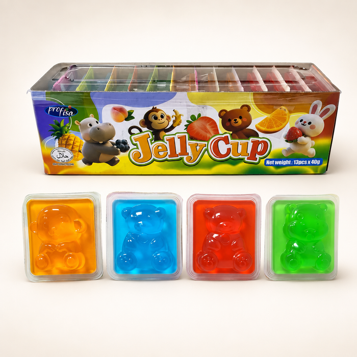 Želė sald. Animal Jelly 13vnt x 40g