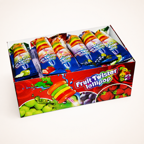 Ledinukai Twister su švieč. pagaliuku 30vnt x 10g